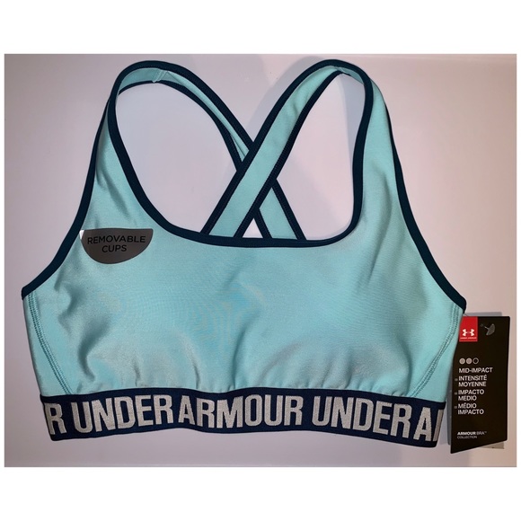Under Armour Other - Under Armour | UA Mid Impact Crossback Bra NWT